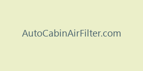 AutoCabinAirFilter.com