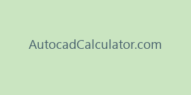 AutocadCalculator.com