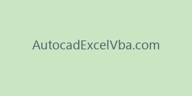 AutocadExcelVba.com