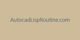 AutocadLispRoutine.com