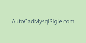 AutoCadMysqlSigle.com