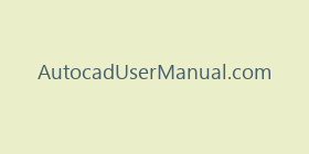 AutocadUserManual.com
