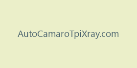 AutoCamaroTpiXray.com