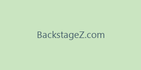 BackstageZ.com