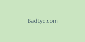 BadLye.com