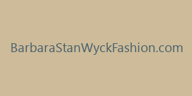 BarbaraStanWyckFashion.com