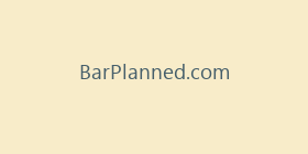 BarPlanned.com