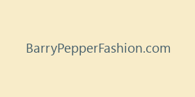 BarryPepperFashion.com