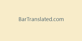 BarTranslated.com