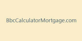 BbcCalculatorMortgage.com