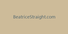 BeatriceStraight.com