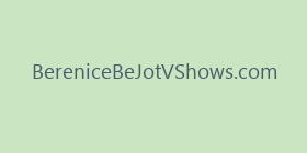 BereniceBeJotVShows.com