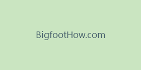 BigfootHow.com