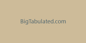 BigTabulated.com
