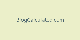 BlogCalculated.com