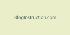 BlogInstruction.com