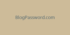 BlogPassword.com