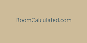 BoomCalculated.com
