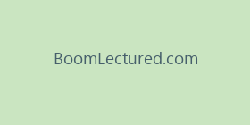 BoomLectured.com