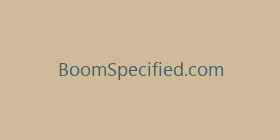 BoomSpecified.com