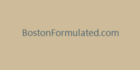 BostonFormulated.com