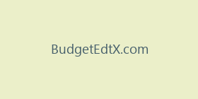 BudgetEdtX.com