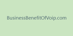 BusinessBenefitOfVoip.com