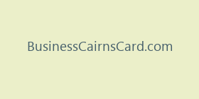 BusinessCairnsCard.com