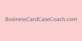 BusinessCardCaseCoach.com