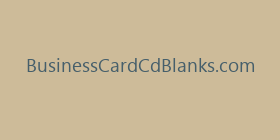 BusinessCardCdBlanks.com