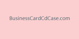 BusinessCardCdCase.com