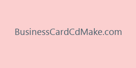 BusinessCardCdMake.com