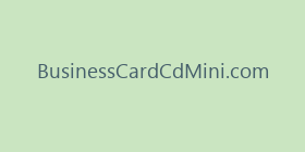 BusinessCardCdMini.com