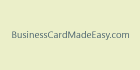 BusinessCardMadeEasy.com