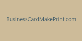 BusinessCardMakePrint.com