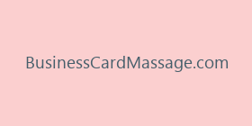 BusinessCardMassage.com
