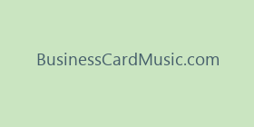 BusinessCardMusic.com