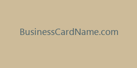 BusinessCardName.com