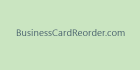 BusinessCardReorder.com