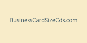 BusinessCardSizeCds.com