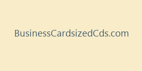BusinessCardsizedCds.com