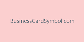 BusinessCardSymbol.com