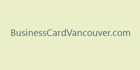 BusinessCardVancouver.com