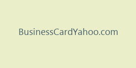 BusinessCardYahoo.com