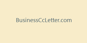 BusinessCcLetter.com