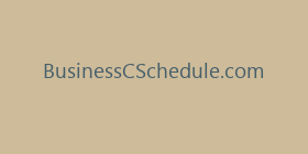 BusinessCSchedule.com