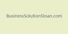 BusinessSolutionSloan.com