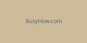 BusyHow.com