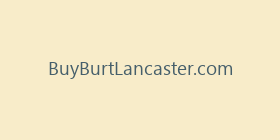 BuyBurtLancaster.com