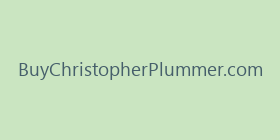 BuyChristopherPlummer.com